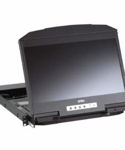ATEN CL3800NW rack console 47 cm (18.5") 1920 x 1080 Pixels Metaal, Kunststof Zwart 1U - Afbeelding 4