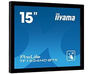 iiyama TF1534MC-B7X computer monitor 38,1 cm (15") 1024 x 768 Pixels XGA LED Touchscreen Multi-gebruiker Zwart - Afbeelding 2
