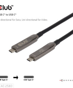 CLUB3D 15M Full-Feature USB-C Cable / 49.21ft 8K60Hz 10Gbps 60W - Afbeelding 5