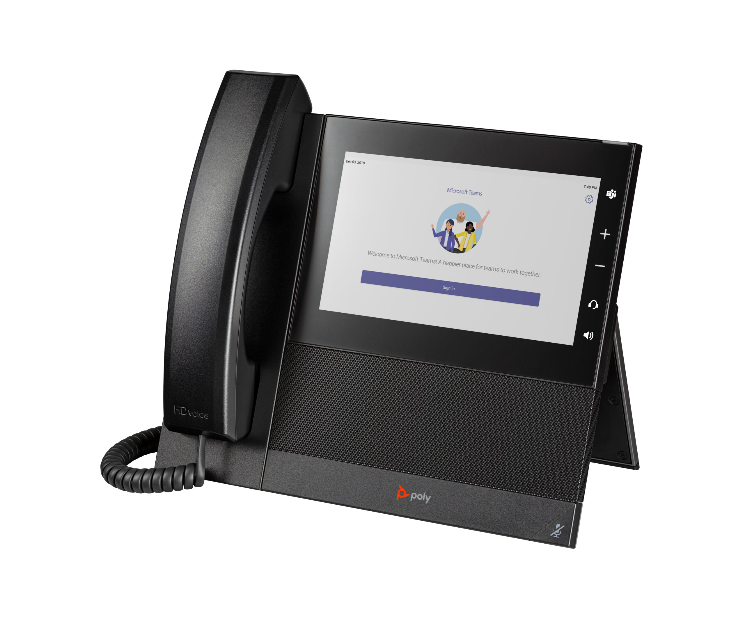 HP Poly CCX 600 Business Media Phone voor Microsoft Teams met PoE-ondersteuning - Afbeelding 5