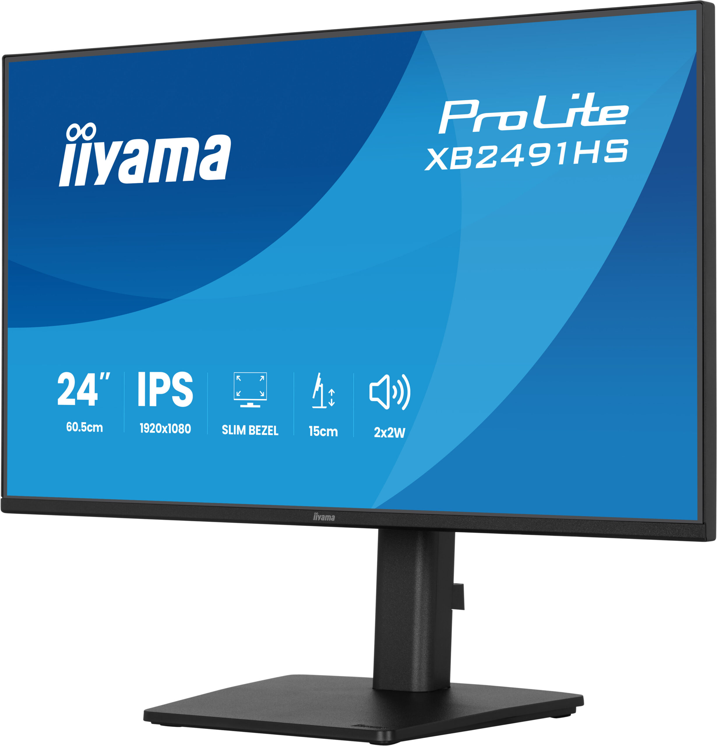 iiyama ProLite XB2491HS-B1 computer monitor 60,5 cm (23.8") 1920 x 1080 Pixels Full HD LCD Zwart - Afbeelding 6