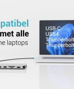 i-tec Metal USB-C Nano 3x Display Dock, 2x HDMI 1x USB-C video + Power Delivery 140W
