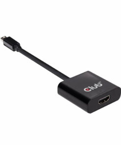 CLUB3D Mini DisplayPort 1.2 to HDMI 2.0 UHD Active Adapter