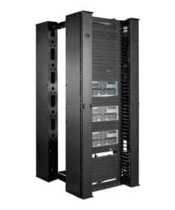 APC Veelzijdige, verticale kabelgeleider voor racks met 2 of 4 staanders, 84"H x 12"B, deur aan één zijde - Afbeelding 2