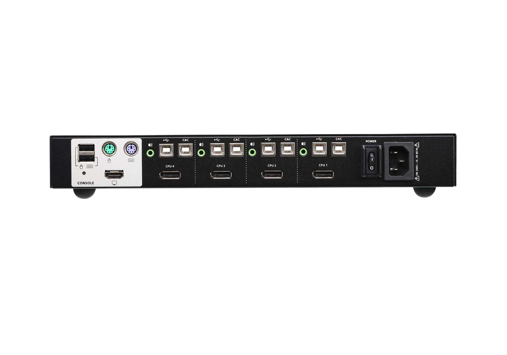 ATEN 4-Poorts USB DisplayPort Beveiligde KVM Schakelaar (Voldoet aan PSS PP v3.0) - Afbeelding 2