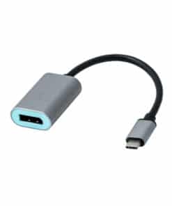 i-tec Metal C31METALDP60HZ video kabel adapter 0,15 m USB Type-C Display Port Grijs, Turkoois - Afbeelding 2