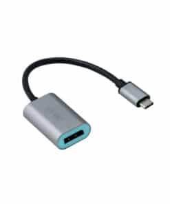 i-tec Metal C31METALDP60HZ video kabel adapter 0,15 m USB Type-C Display Port Grijs, Turkoois