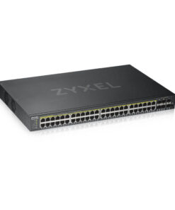 Zyxel GS1920-48HPV2 Managed Gigabit Ethernet (10/100/1000) Power over Ethernet (PoE) Zwart