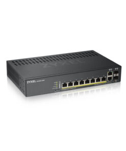 Zyxel GS1920-8HPV2 Managed Gigabit Ethernet (10/100/1000) Power over Ethernet (PoE) Zwart