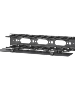 APC Horizontale kabelmanager, 2U x 4" diep, enkelzijdig met kap - Afbeelding 2