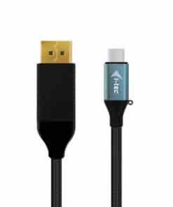 i-tec C31CBLDP60HZ video kabel adapter 1,5 m USB Type-C DisplayPort Zwart
