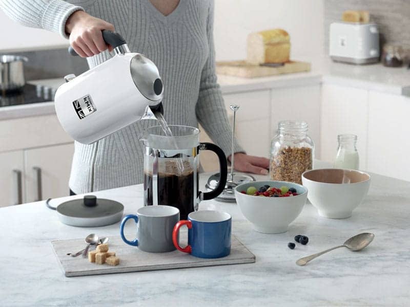 Kenwood ZJX650WH waterkoker 1 l 2200 W Zilver, Wit - Afbeelding 4