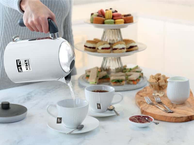 Kenwood ZJX650WH waterkoker 1 l 2200 W Zilver, Wit - Afbeelding 3