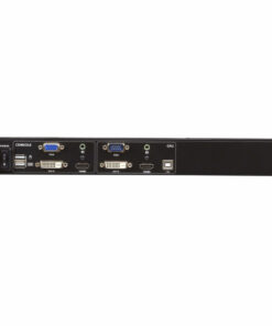 ATEN CL3800NW rack console 47 cm (18.5") 1920 x 1080 Pixels Metaal, Kunststof Zwart 1U - Afbeelding 5