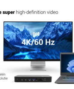 i-tec Thunderbolt 5 Triple Display Docking Station, M.2 slot, 6x USB, 2.5GLAN + Power Delivery 140W - Afbeelding 7