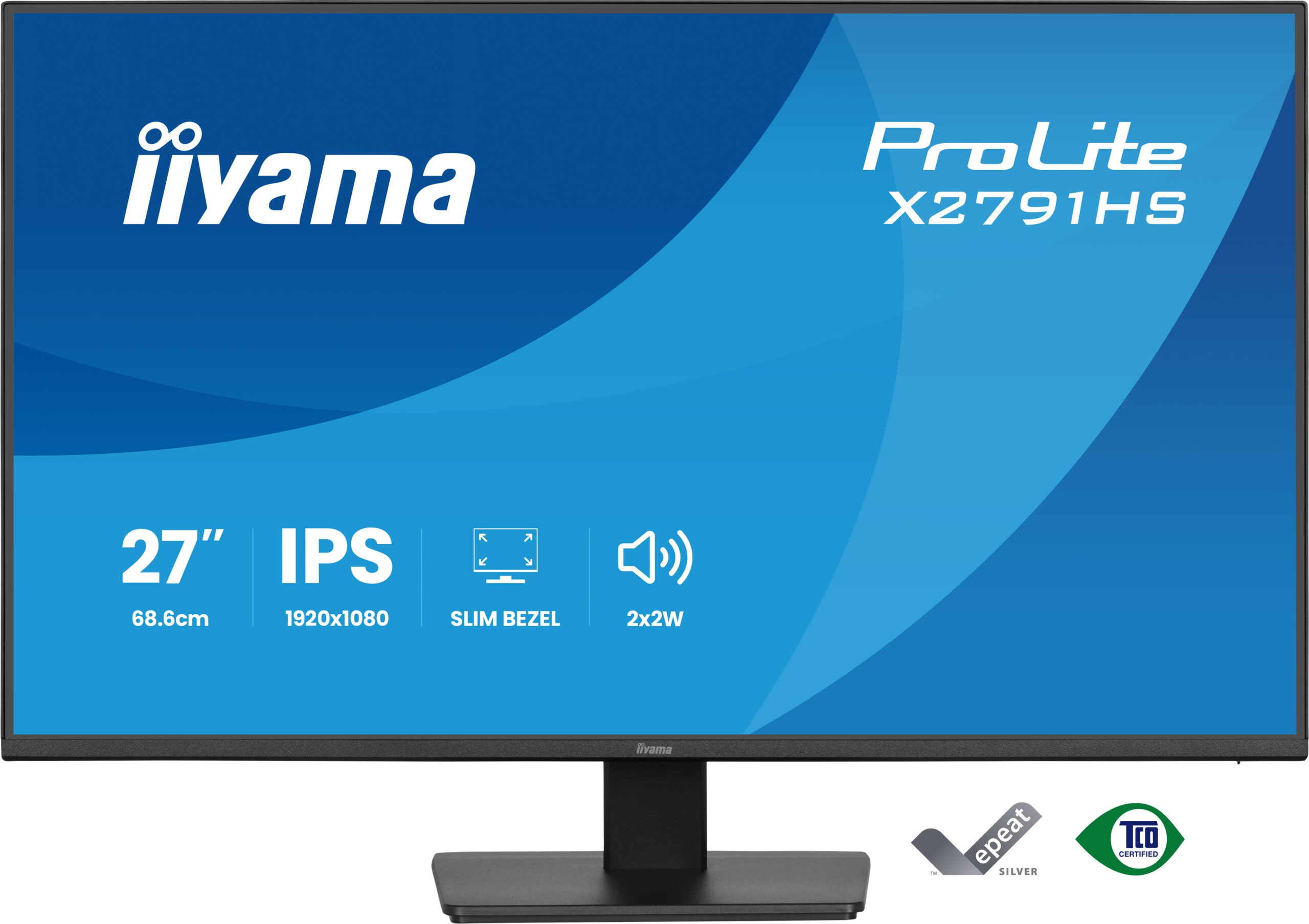 iiyama ProLite X2791HS-B1 computer monitor 68,6 cm (27") 1920 x 1080 Pixels Full HD LED Zwart - Afbeelding 2