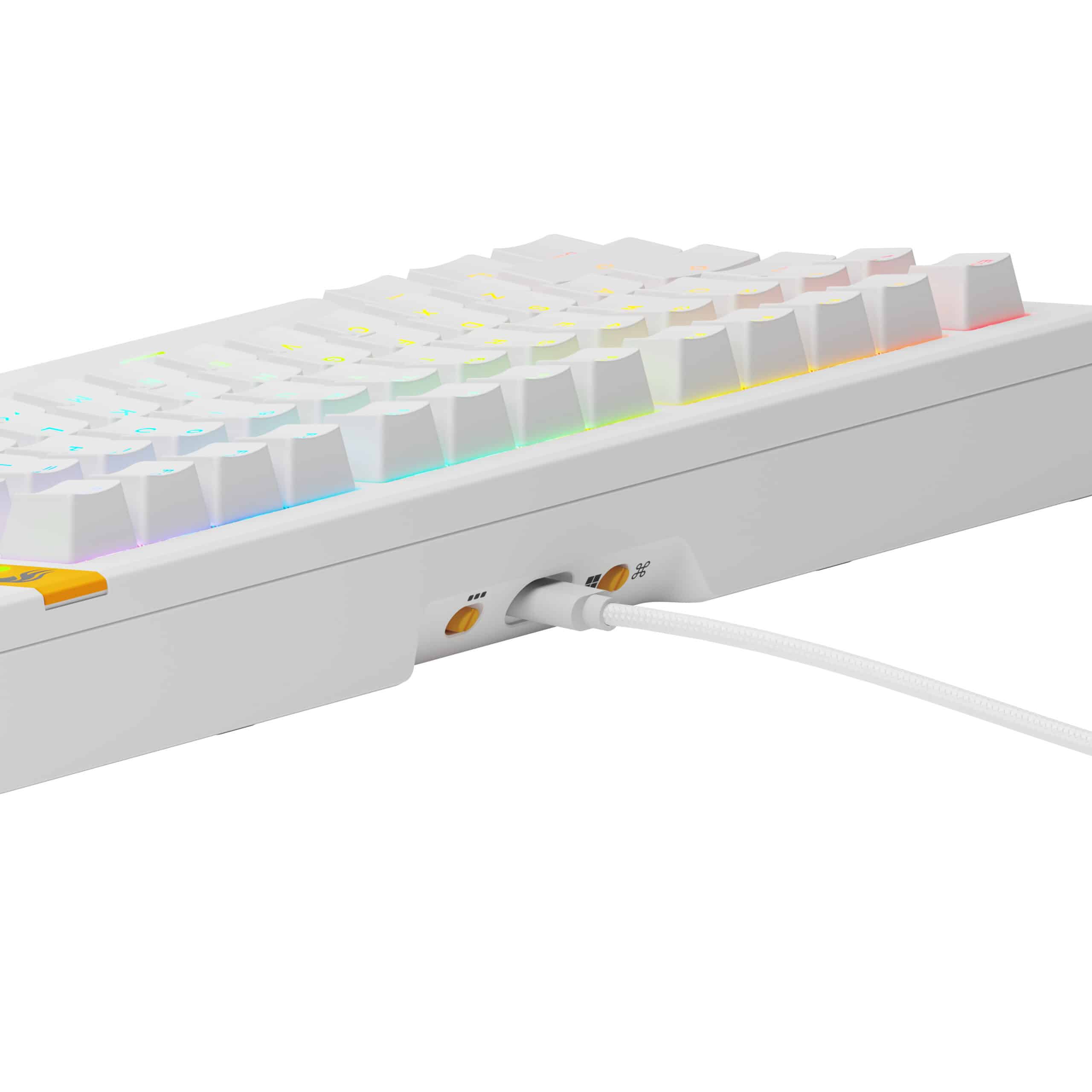 Glorious Gaming GMMK 3 HE 75% Prebuilt toetsenbord Gamen USB QWERTY Amerikaans Engels Wit - Afbeelding 4