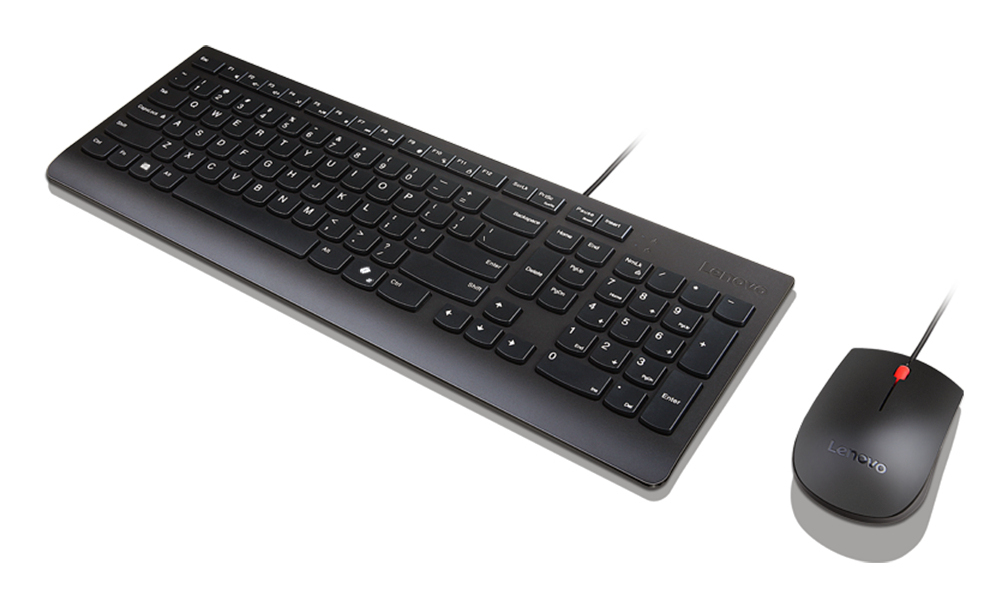 Lenovo 4X31R64400 toetsenbord Inclusief muis Universeel USB Amerikaans Engels Zwart - Afbeelding 3