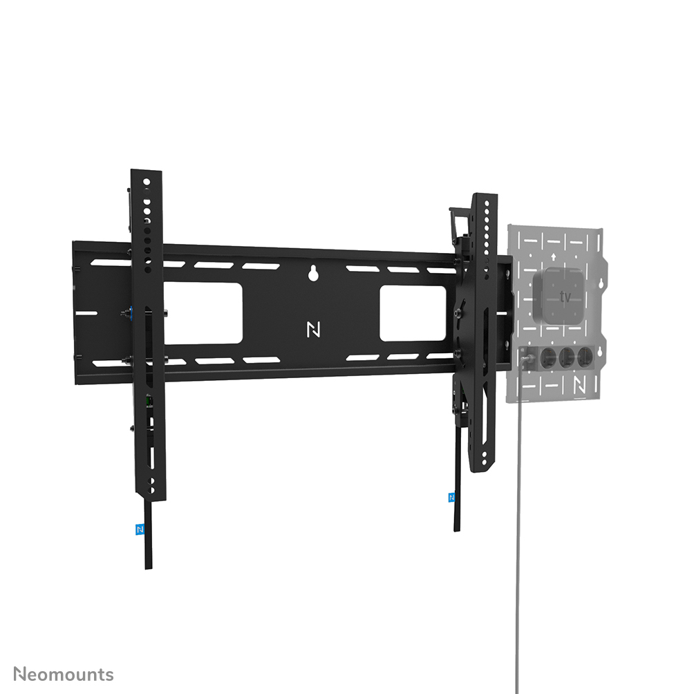 Neomounts WL35-750BL16 Heavy Duty TV wall mount, 86", 100x100 mm, 600x400 mm, -15 - 15°, Black - Afbeelding 5