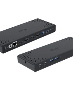 i-tec USB 3.0 / USB-C / Thunderbolt 3 Dual Display Docking Station Gen2 + Power Delivery 100W - Afbeelding 2