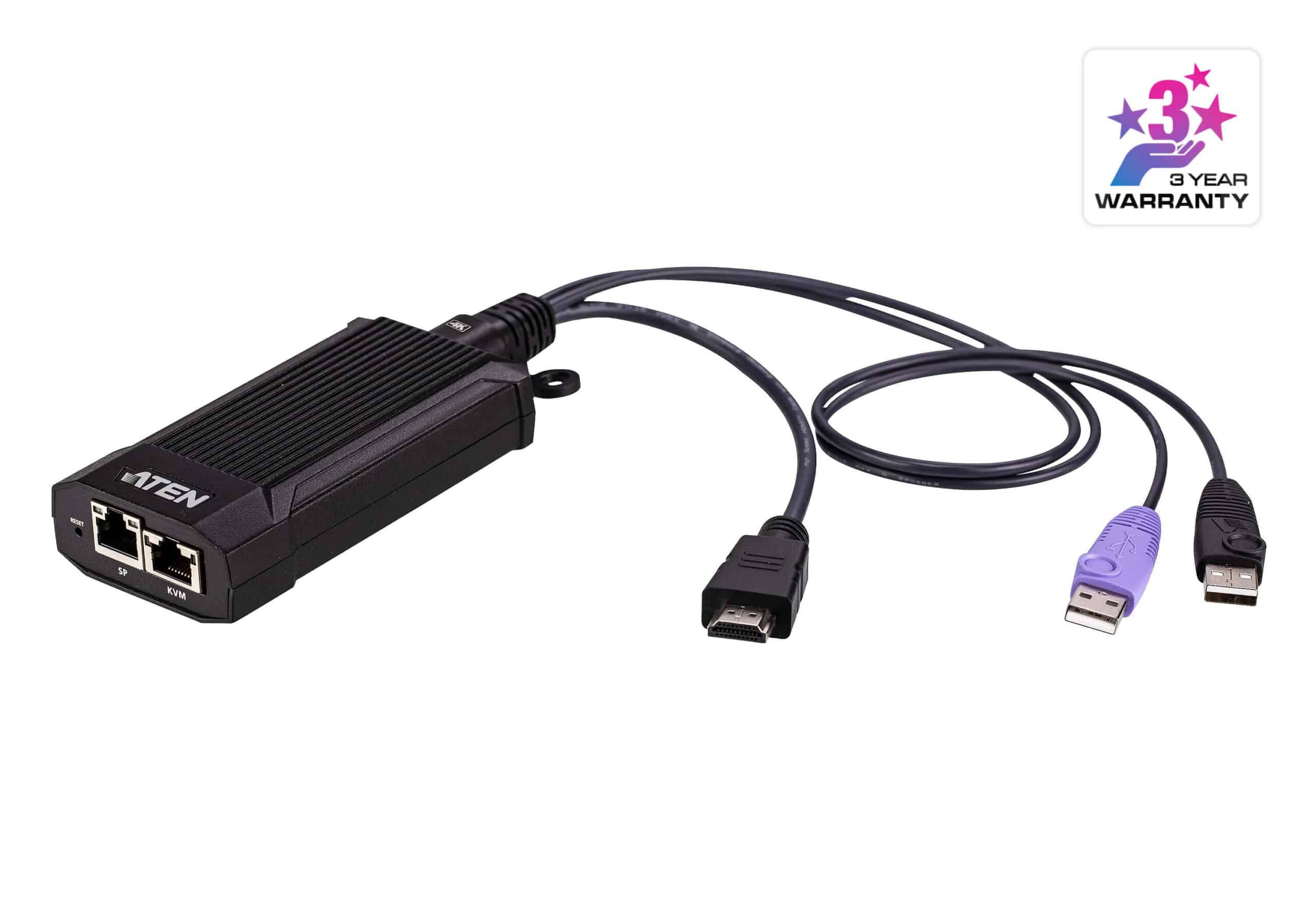 ATEN KG8950T KVM-switch Zwart, Paars