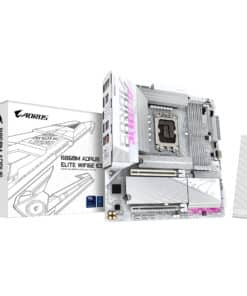 GIGABYTE B860M AORUS ELITE WF6E ICE Intel B860 LGA 1851 (Socket V1) micro ATX