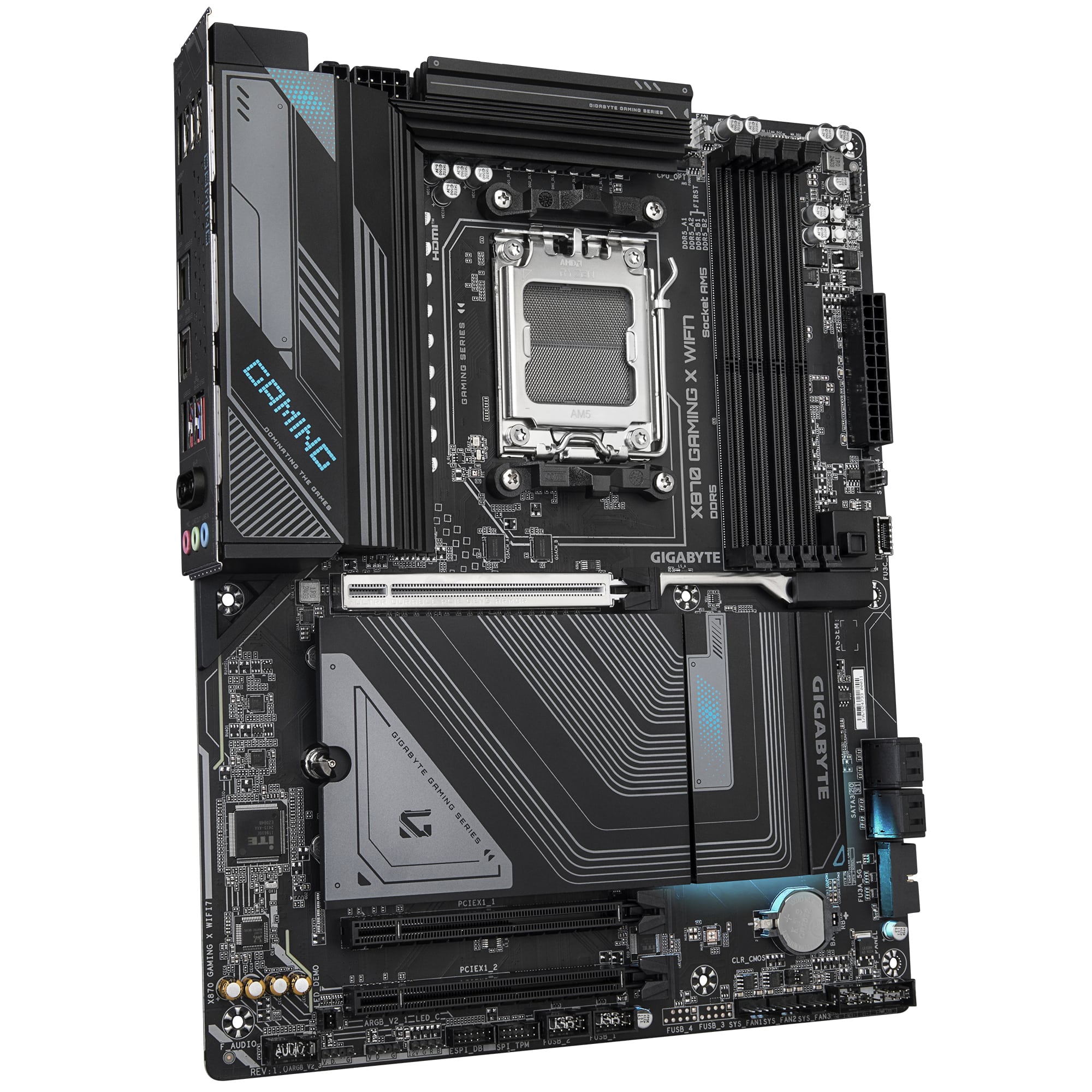 GIGABYTE X870 GAMING X WIFI7 moederbord AMD X870 Socket AM5 ATX - Afbeelding 3