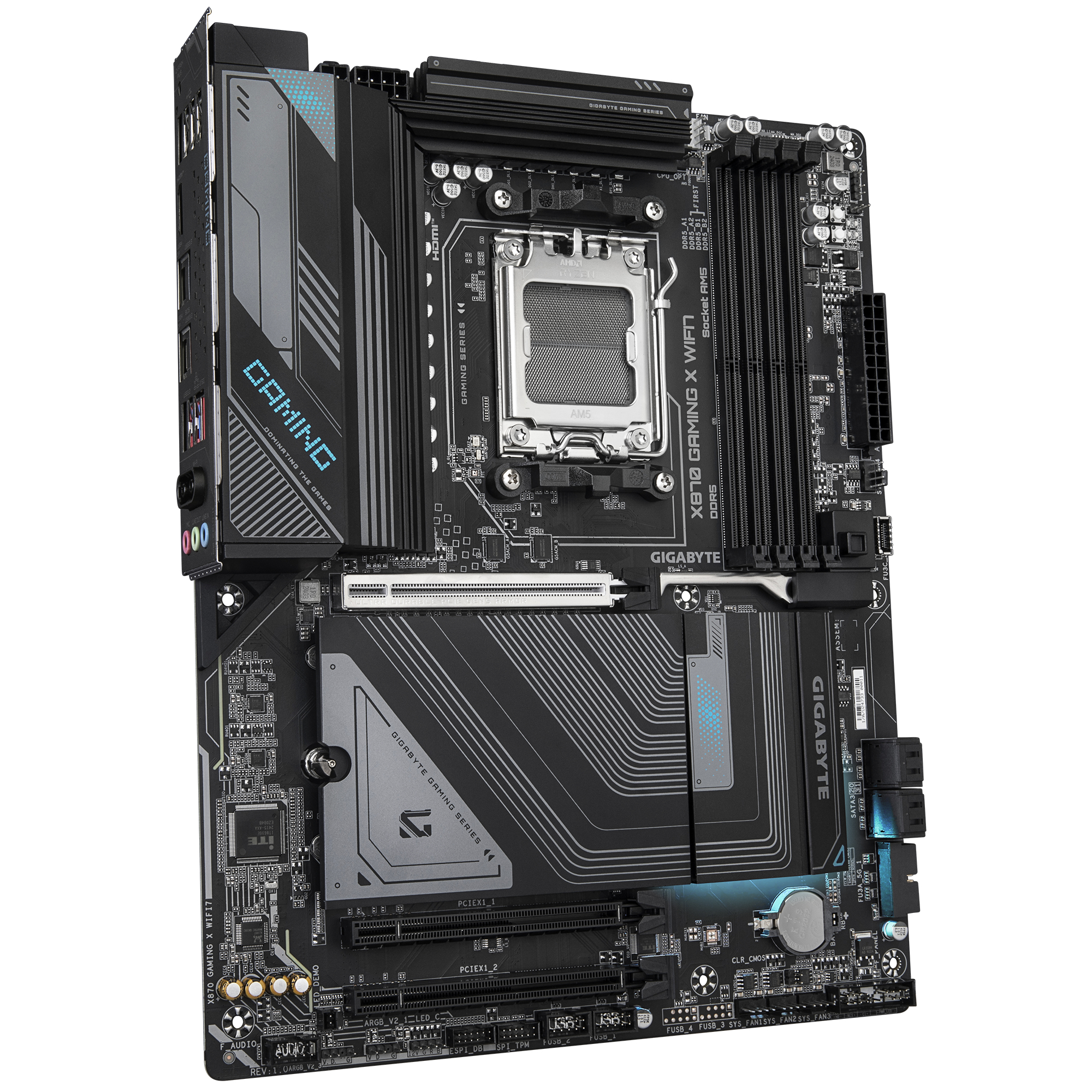 GIGABYTE X870 GAMING X WIFI7 moederbord AMD X870 Socket AM5 ATX - Afbeelding 3