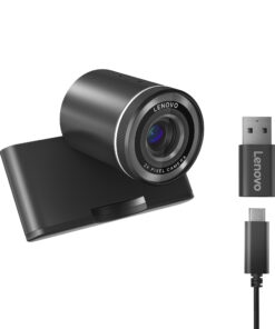 Lenovo 4XC1Q25245 webcam 4 MP 1920 x 1080 Pixels USB-C Zwart - Afbeelding 6