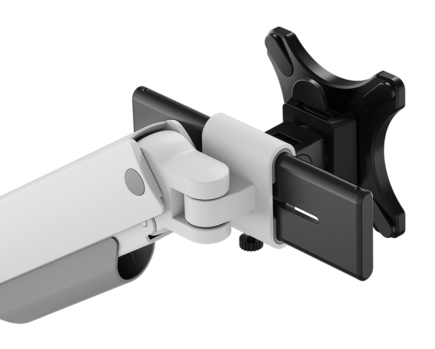 Neomounts DS65S-950WH2 Desk monitor arm, Clamp/Grommet, 24" - 34", Height adjustme - Afbeelding 5