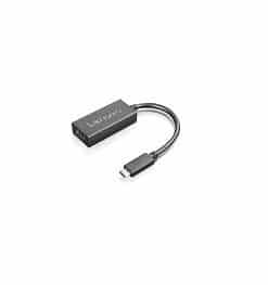 Lenovo 4X90R61022 video kabel adapter 0,24 m USB Type-C HDMI Type A (Standaard) Zwart