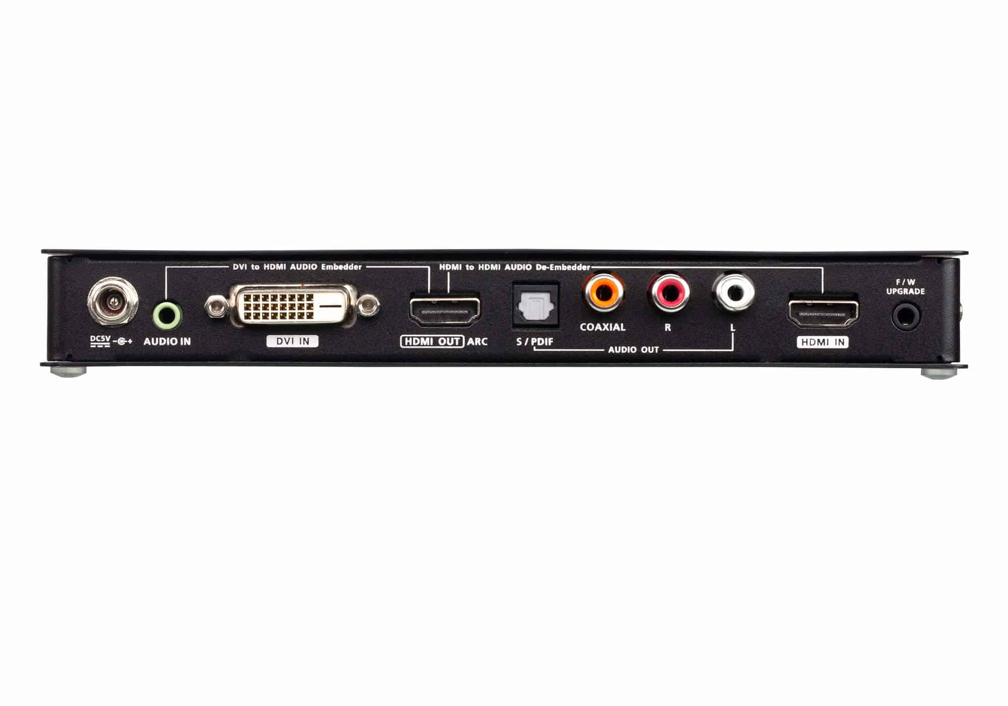 ATEN 4K HDMI/DVI naar HDMI-converter met audio de-embedder - Afbeelding 2