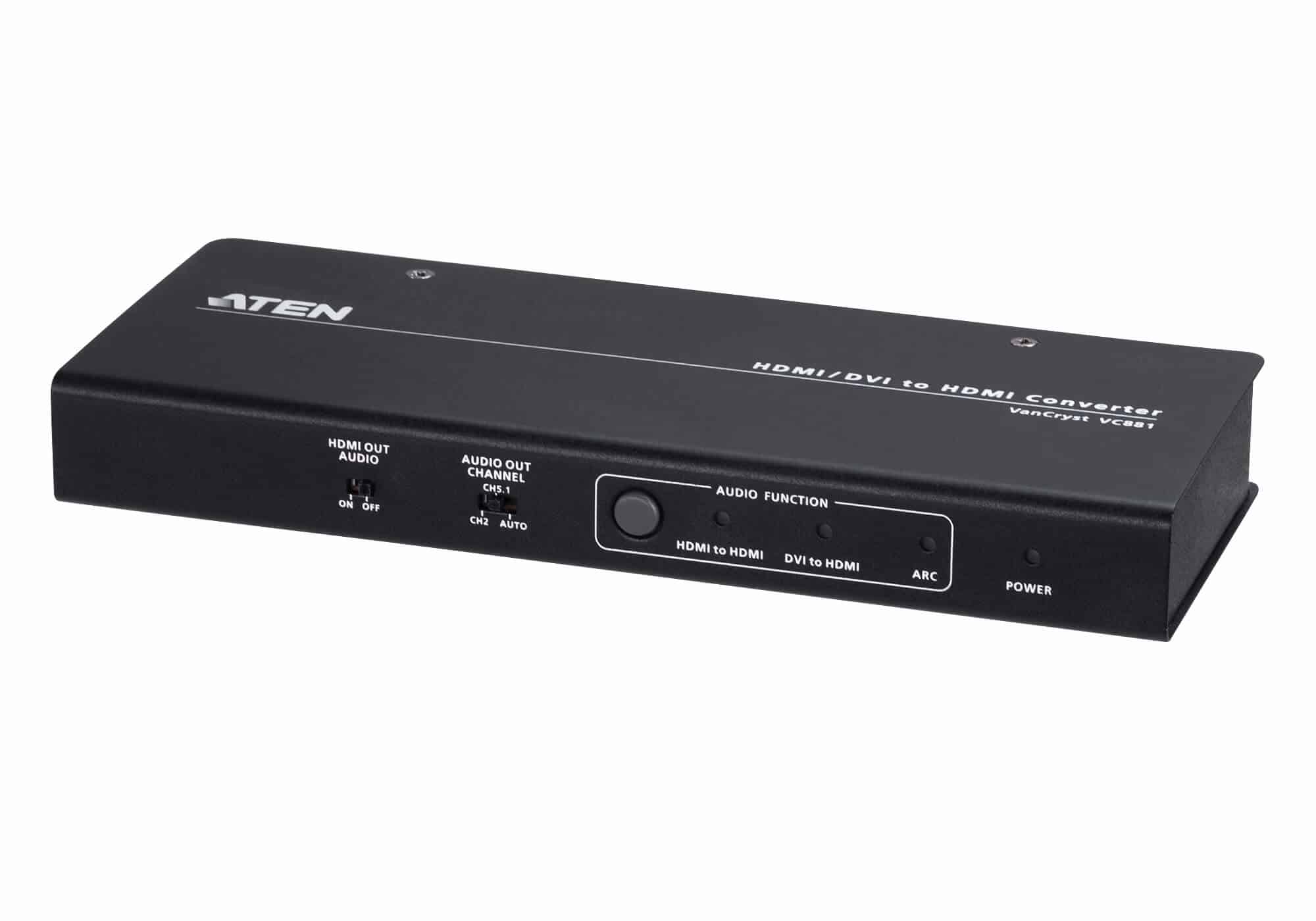 ATEN 4K HDMI/DVI naar HDMI-converter met audio de-embedder
