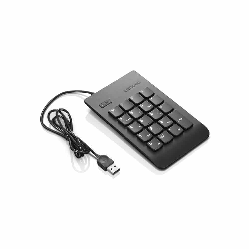 Lenovo KBD_BO Num Keypad 1 numeriek toetsenbord Universeel USB Zwart - Afbeelding 3