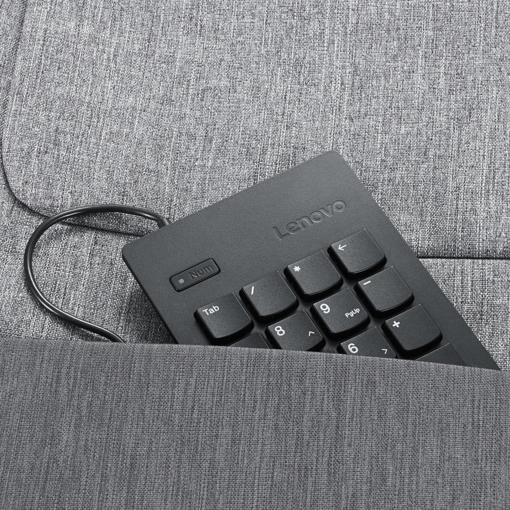 Lenovo KBD_BO Num Keypad 1 numeriek toetsenbord Universeel USB Zwart - Afbeelding 4