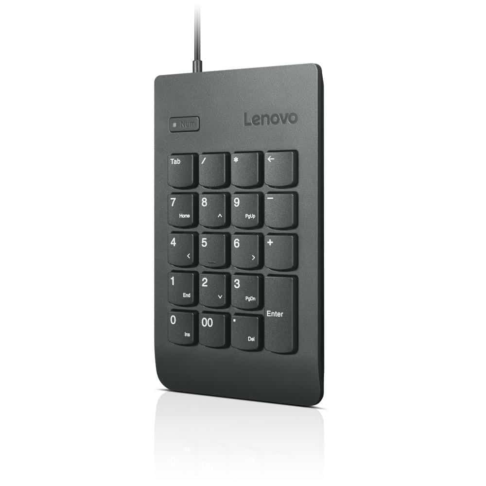 Lenovo KBD_BO Num Keypad 1 numeriek toetsenbord Universeel USB Zwart - Afbeelding 2