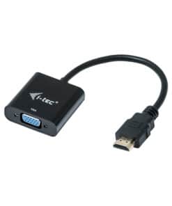 i-tec HDMI2VGAADA video kabel adapter 0,15 m HDMI VGA Zwart