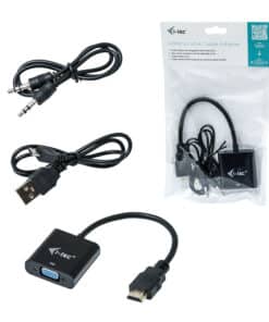 i-tec HDMI2VGAADA video kabel adapter 0,15 m HDMI VGA Zwart - Afbeelding 4
