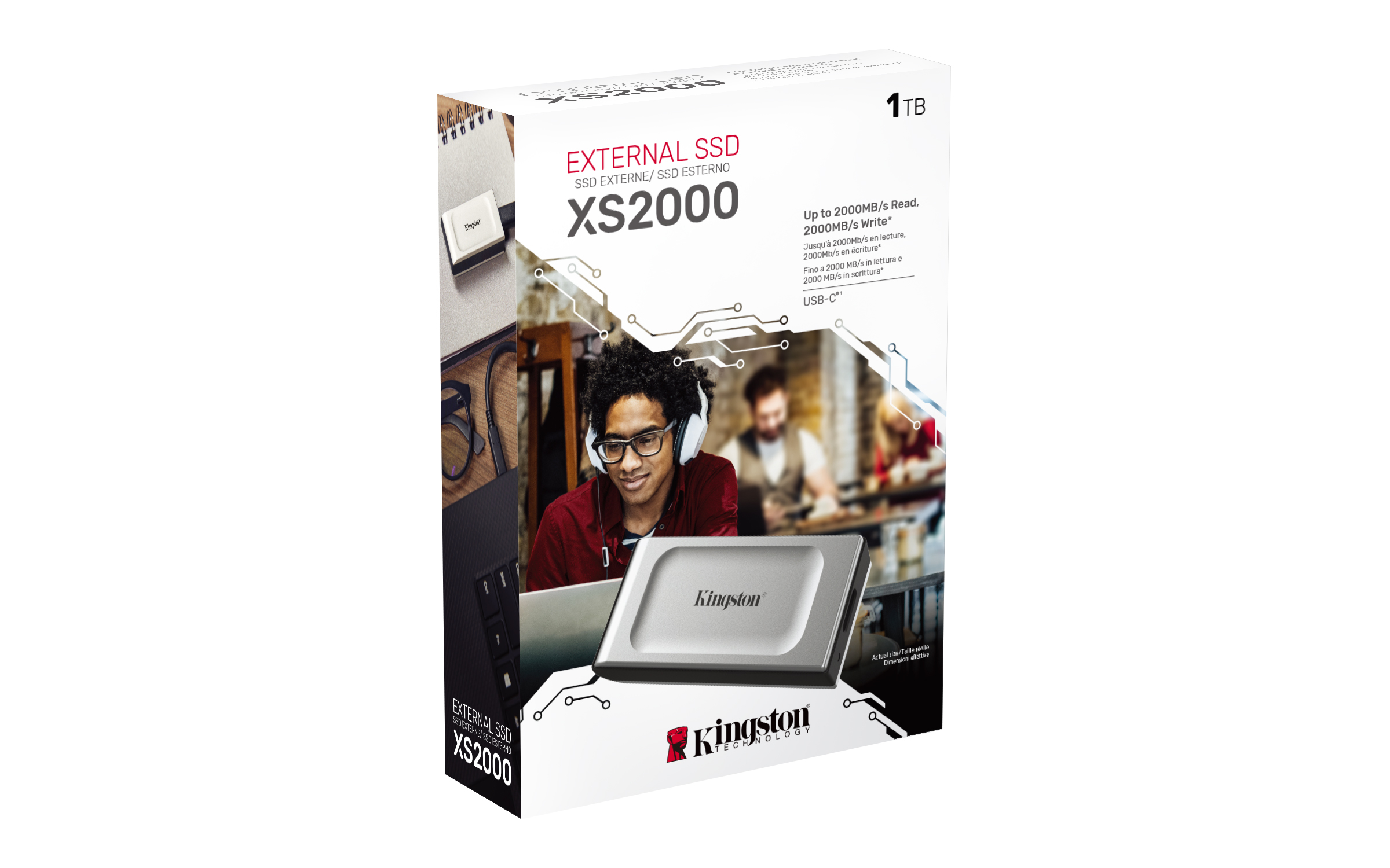 Kingston Technology 1000G Draagbare SSD XS2000 - Afbeelding 6