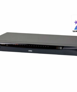 ATEN 1 lokale/1 externe toegang 16-poorten Cat 5 KVM over IP-switch met virtuele media (1920 x 1200)