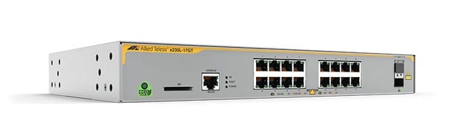 Allied Telesis AT-x230L-17GT-50 Managed L3 Gigabit Ethernet (10/100/1000) Grijs