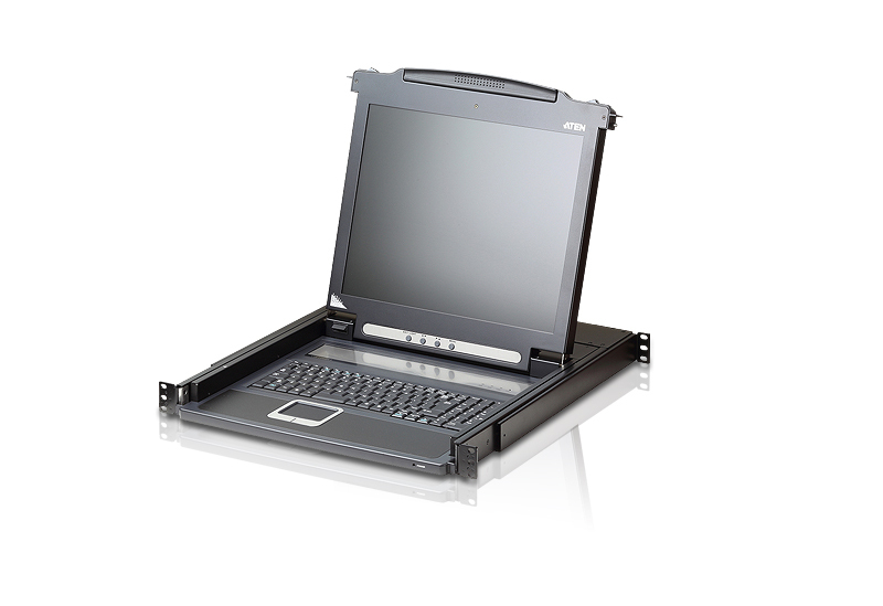 ATEN CL1000M-ATA-GG rack console 43,2 cm (17") Zwart 1U