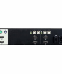 ATEN 2-Poorts USB HDMI Dubbelvoudige Weergave Beveiligde KVM Schakelaar (Voldoet aan PSS PP v3.0) - Afbeelding 2