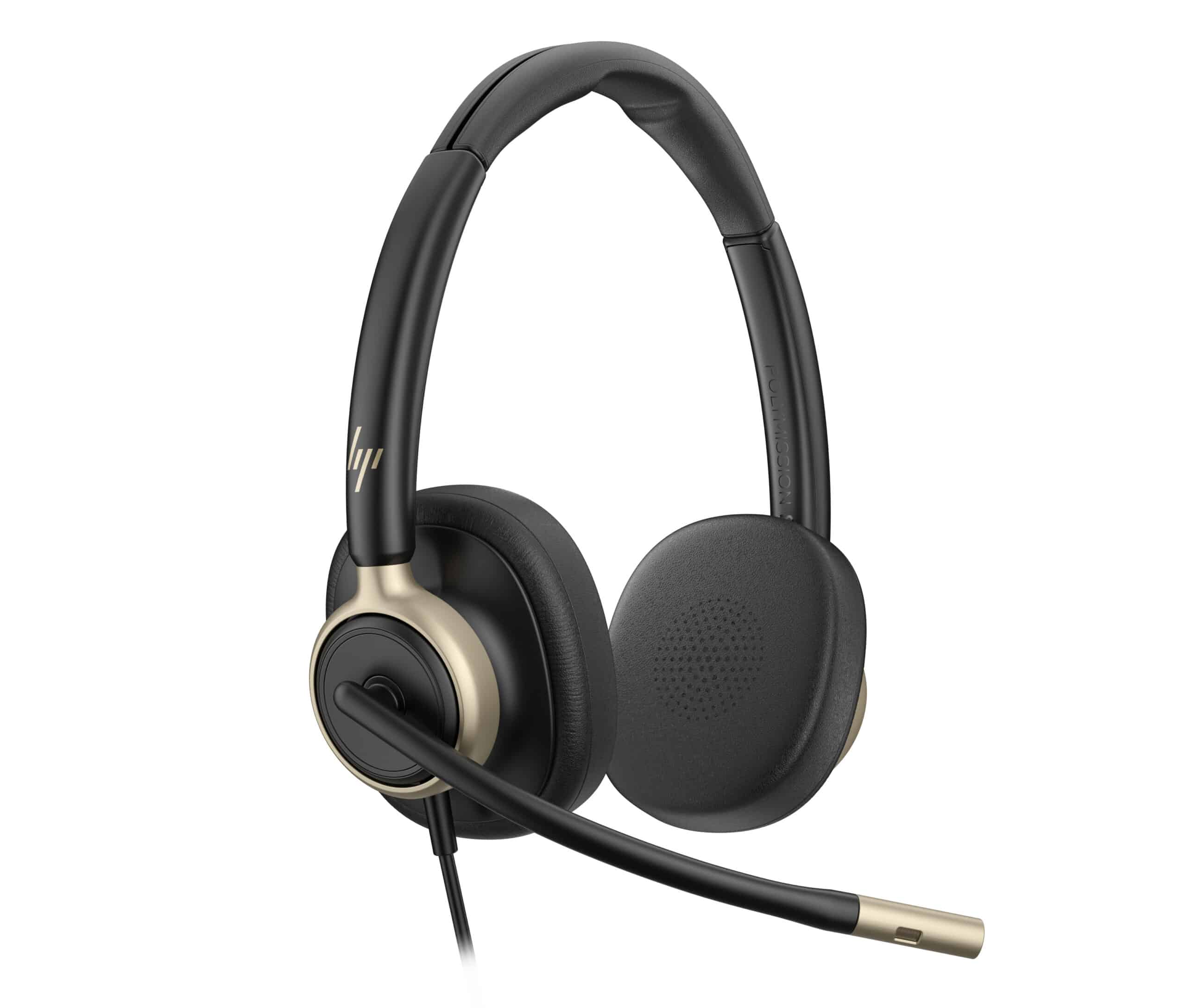 HP Poly Mission 825 Stereo USB Wired Headset (Bulk) - Afbeelding 2