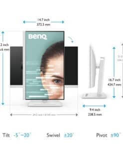 BenQ GW2790QT computer monitor 68,6 cm (27") 2560 x 1440 Pixels Quad HD LED Wit - Afbeelding 4