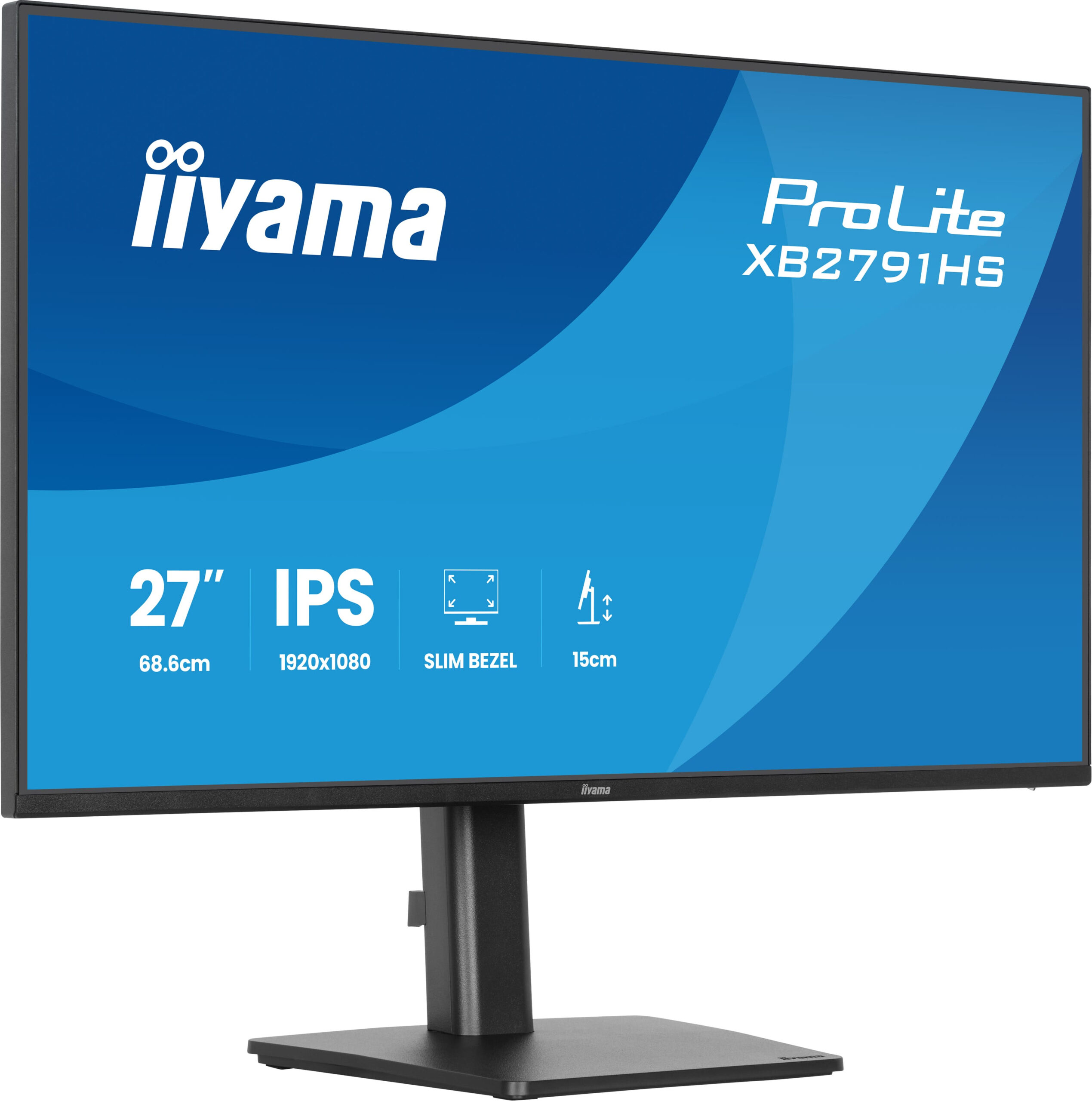 iiyama ProLite XB2791HS-B1 computer monitor 68,6 cm (27") 1920 x 1080 Pixels Full HD LED Zwart - Afbeelding 5