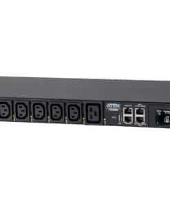 ATEN PG6308G-AT energiedistributie 8 AC-uitgang(en) 1U Zwart Stekkerdoos - Afbeelding 4