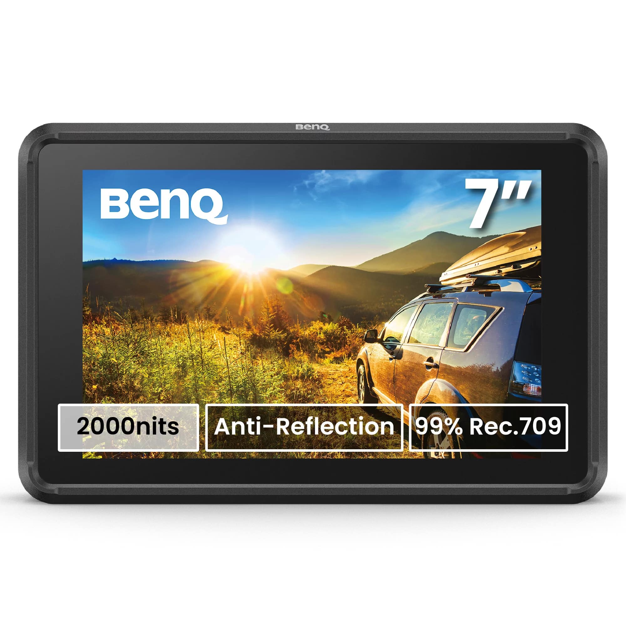 BenQ PVS7 17,8 cm (7") Zwart 1920 x 1200 Pixels LED backlight