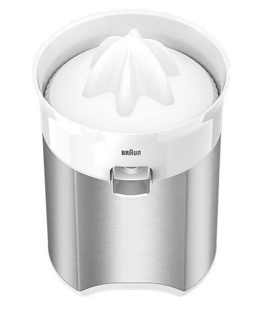 Braun CJ5050 WH elektrische citruspers 60 W Metallic, Wit - Afbeelding 3