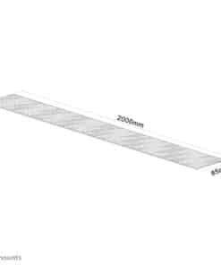 Neomounts NS-CS200WHITE Flexible Cable Cover, Length 200 cm, width 8.5 cm, White